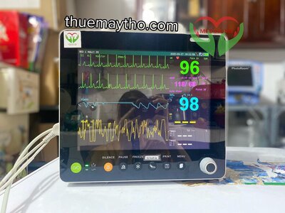 Máy monitor theo dõi mạch, huyết áp, chỉ số oxy